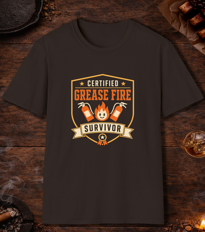 Grease Fire Survivor - Dark Chocolate
