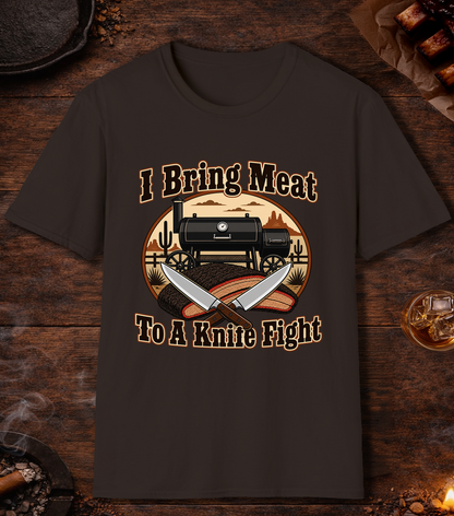 I Bring Meat To A Knife Fight - Dark Chocolate