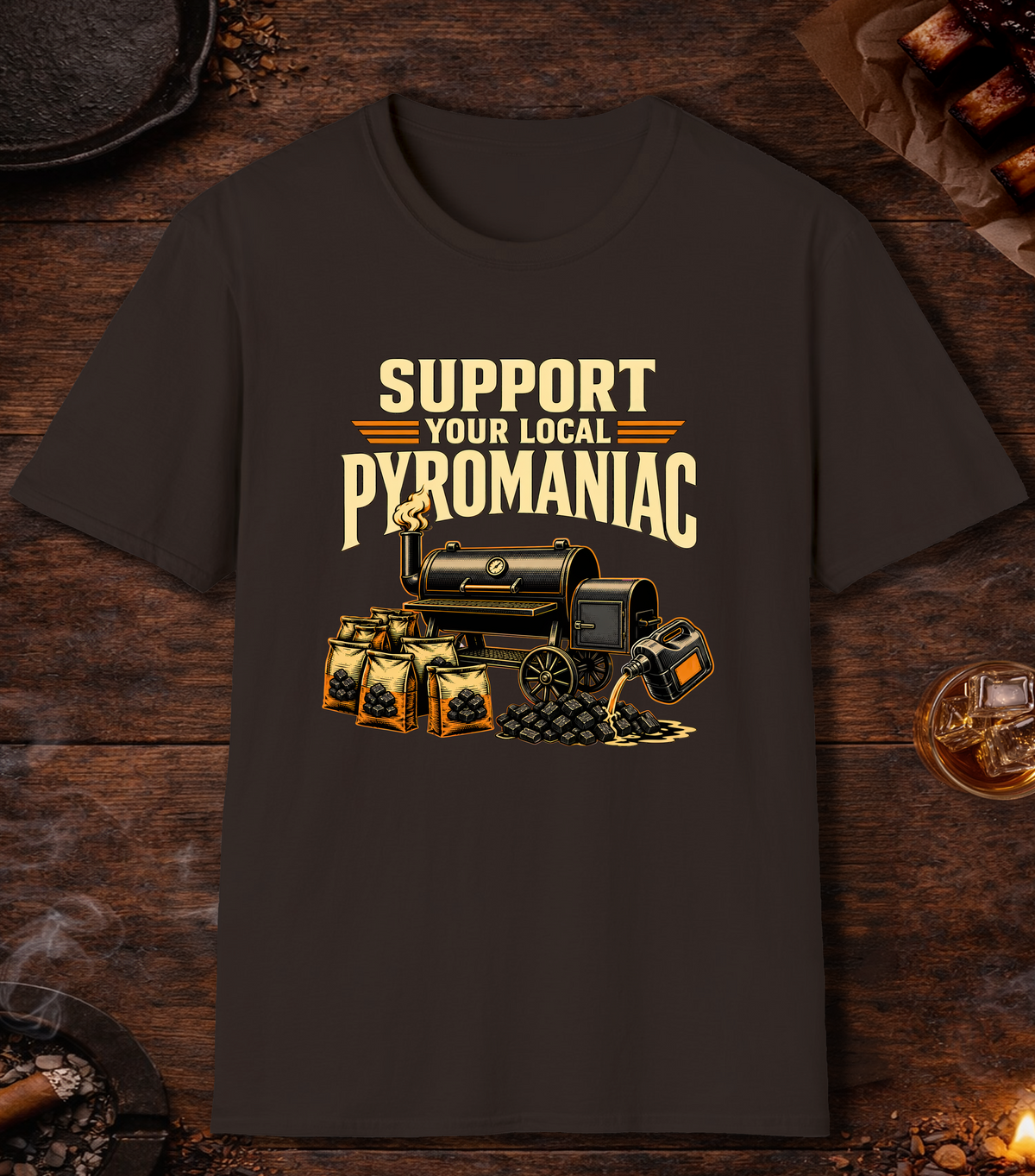 Support Your Pyromaniac - Dark Chocolate