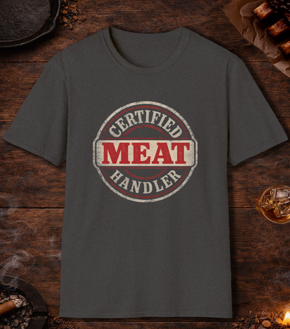 Meat Handler T-Shirt - Dark Heather