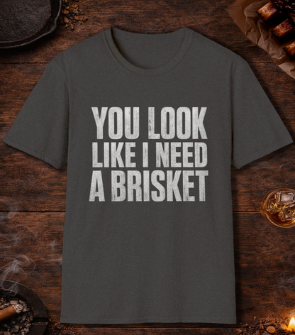I Need a Brisket T-Shirt - Dark Heather