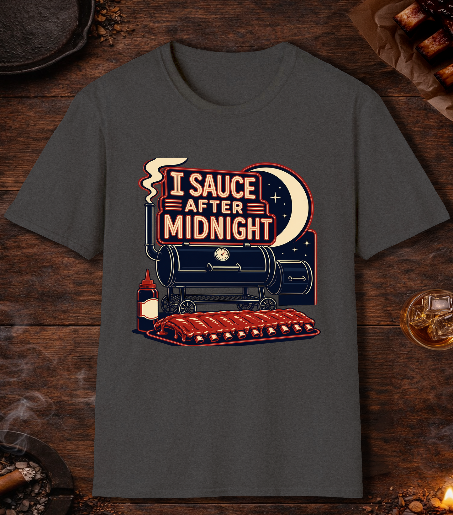 I Sauce After Midnight - Dark Heather