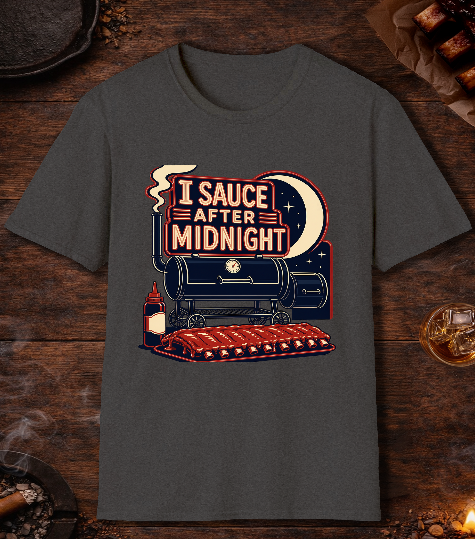 I Sauce After Midnight - Dark Heather