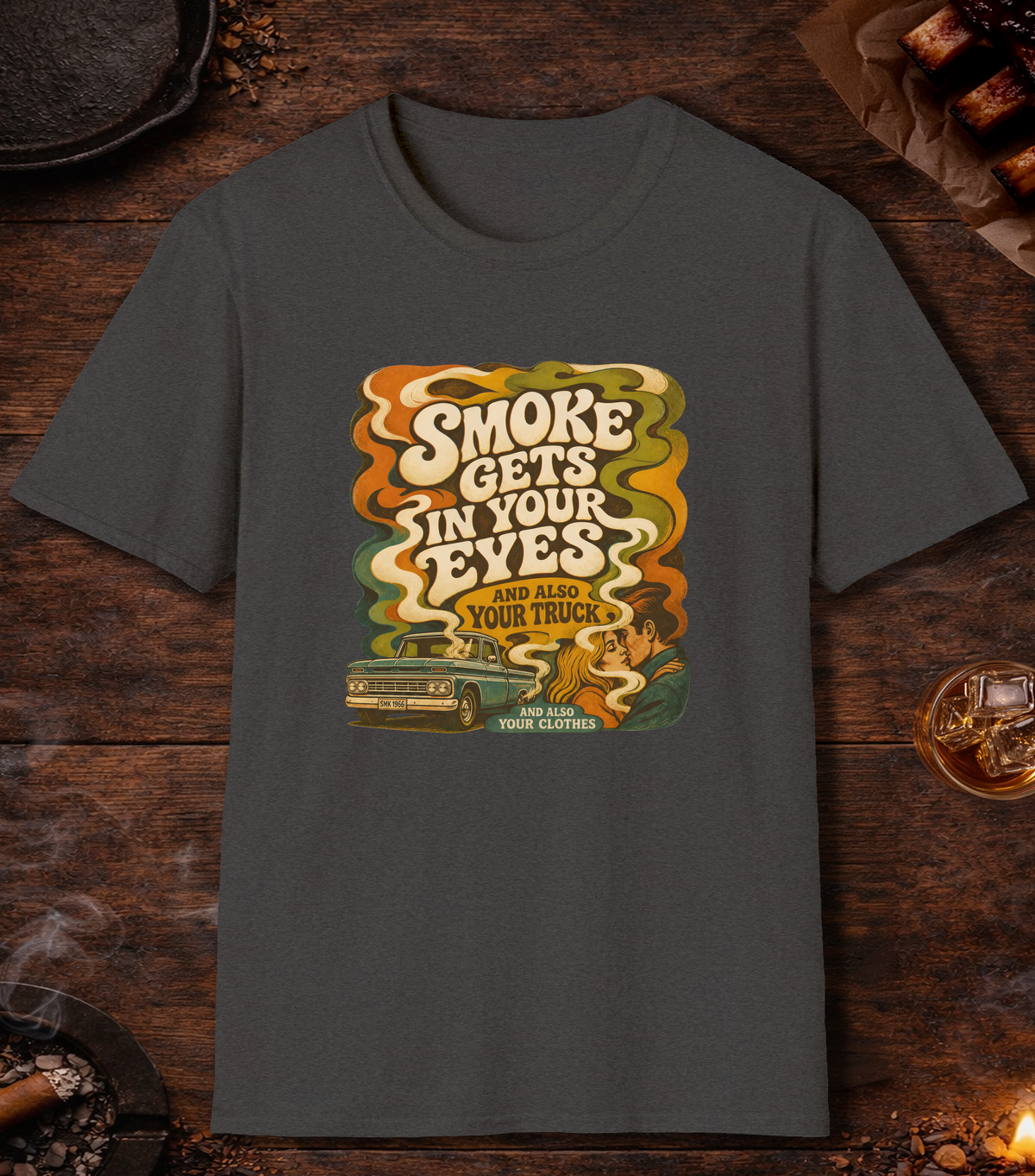Smoke in Eyes - Dark Heather