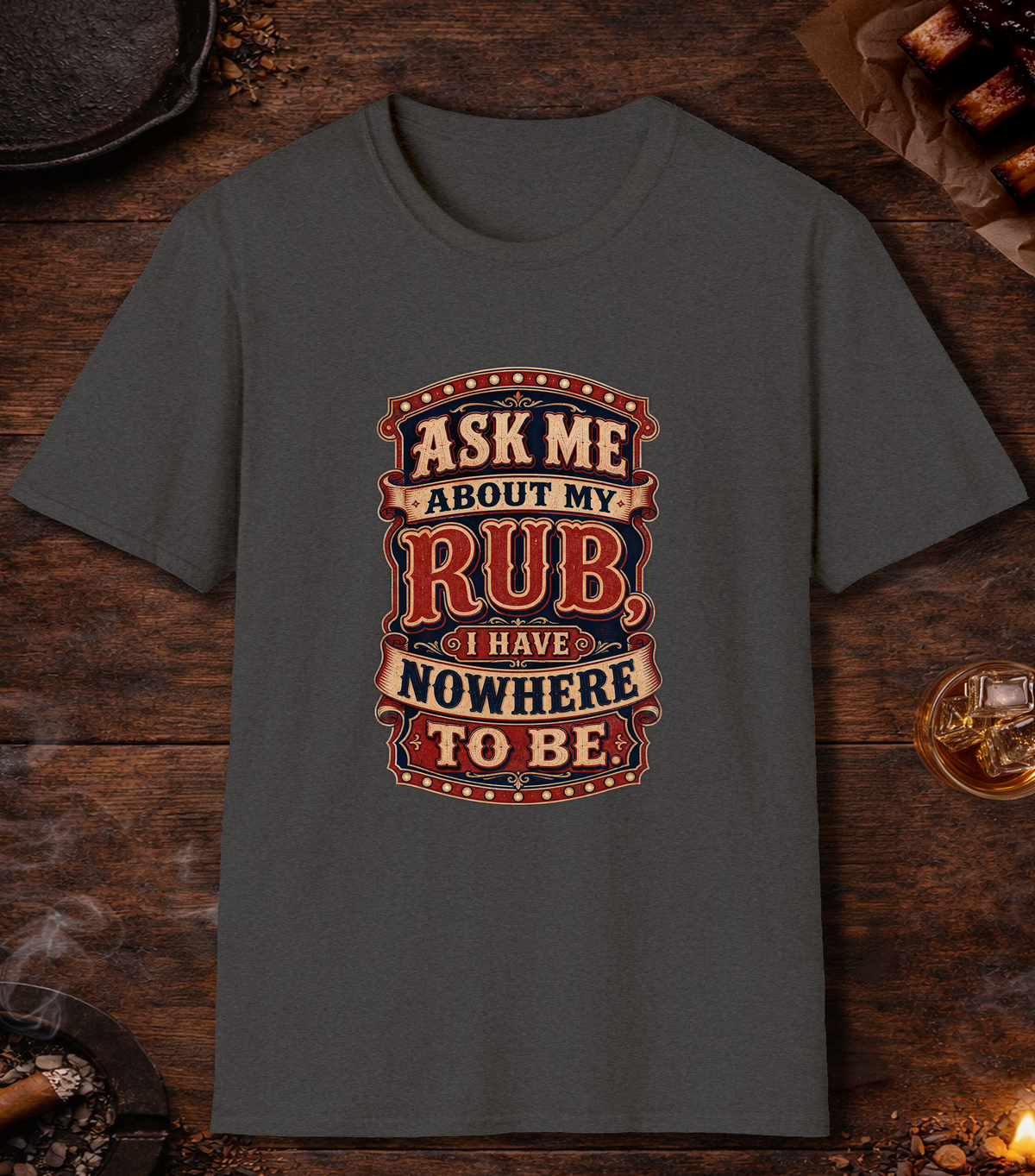 Ask About Rub - Dark Heather