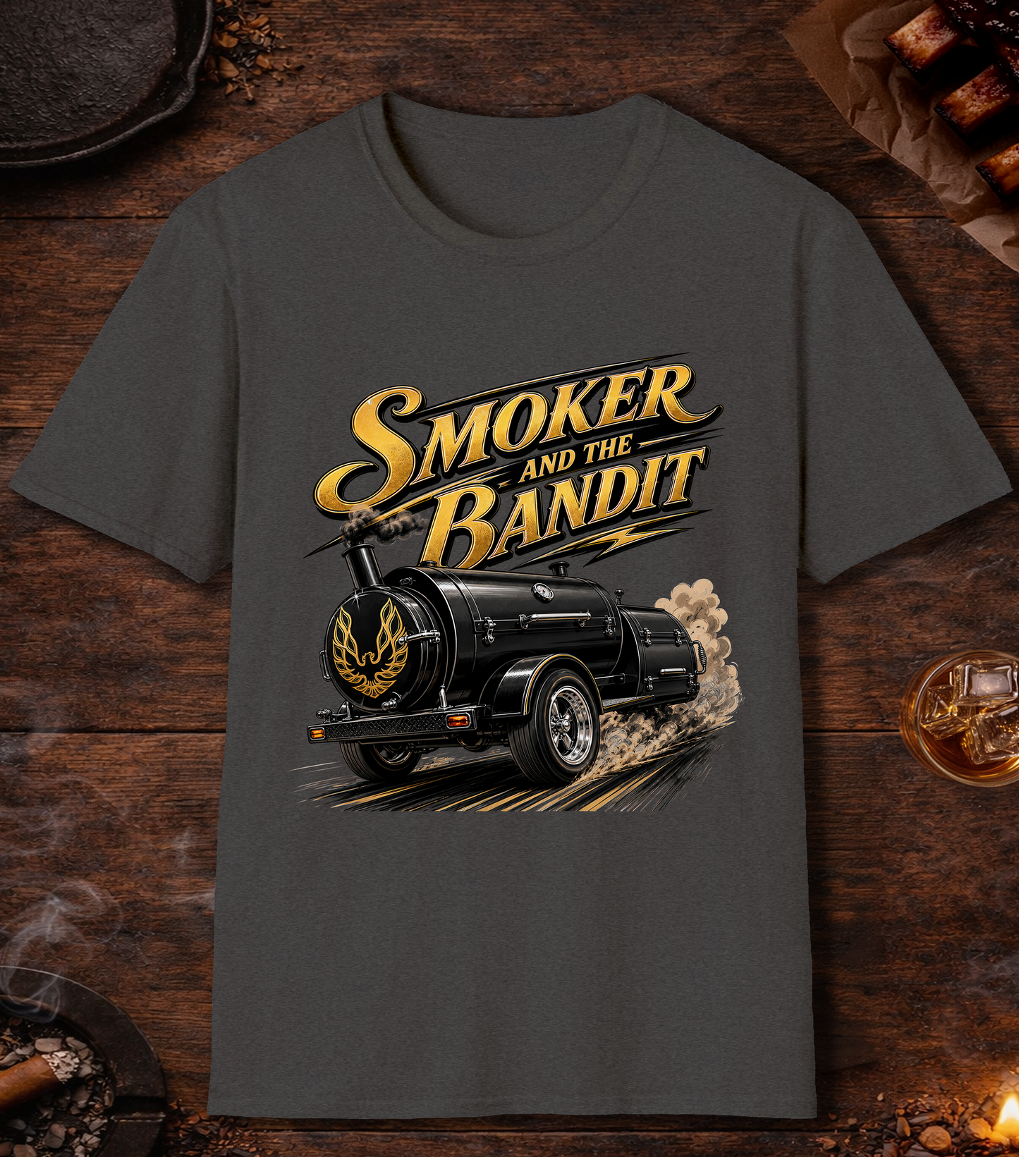 Smoker And The Bandit - Dark Heather