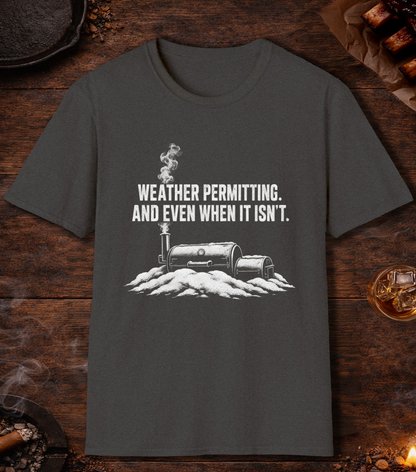 Weather Permitting T-Shirt - Dark Heather