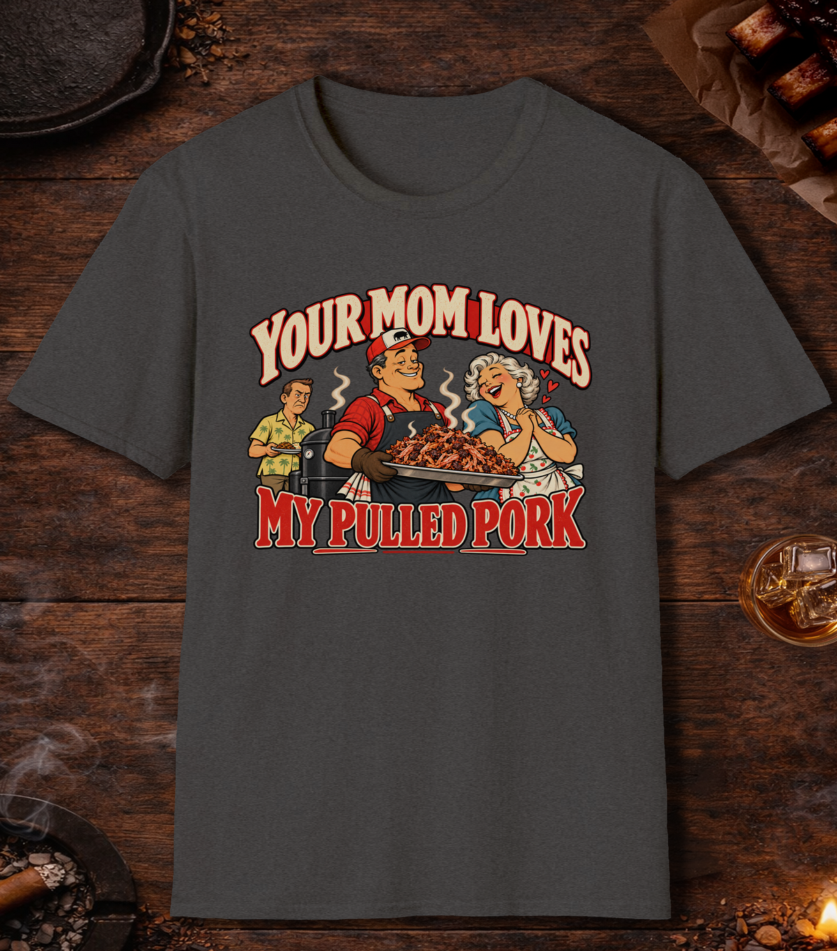 Your Mom T-Shirt - Dark Heather