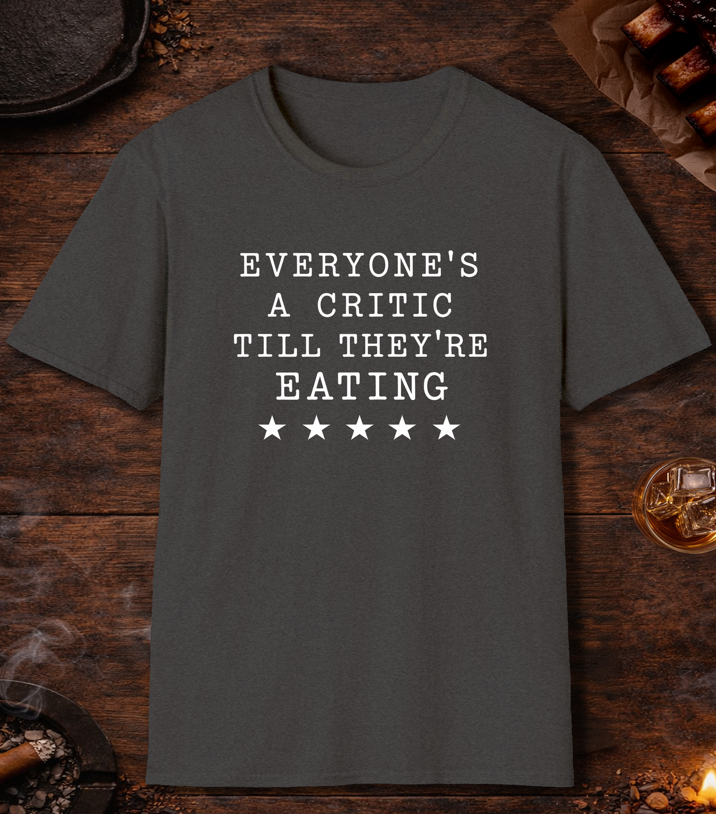 Everyones a Critic T-Shirt - Dark Heather
