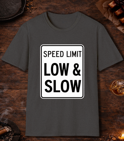 Speed Limit Low Slow T-Shirt - Dark Heather