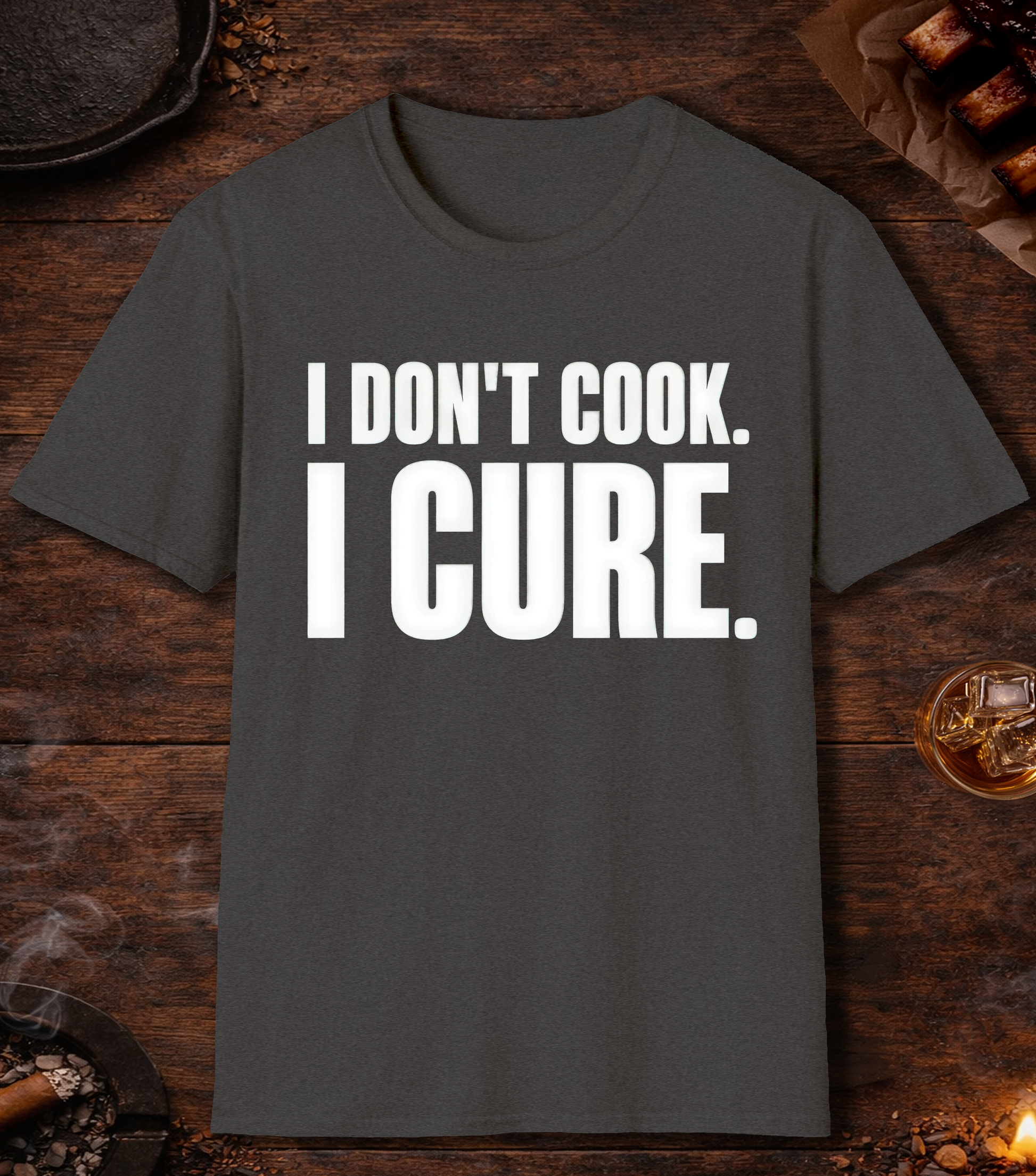I Cure T-Shirt - Dark Heather