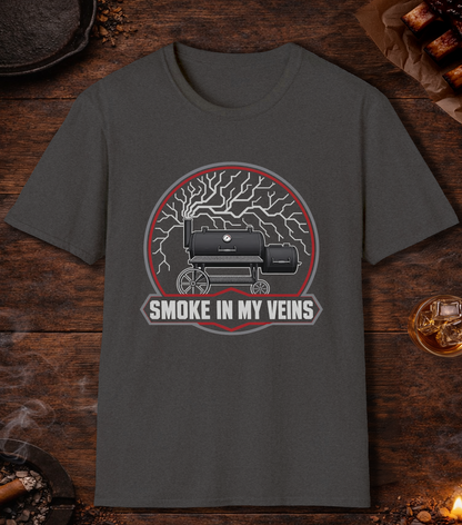 Smoke in My Veins T-Shirt - Dark Heather