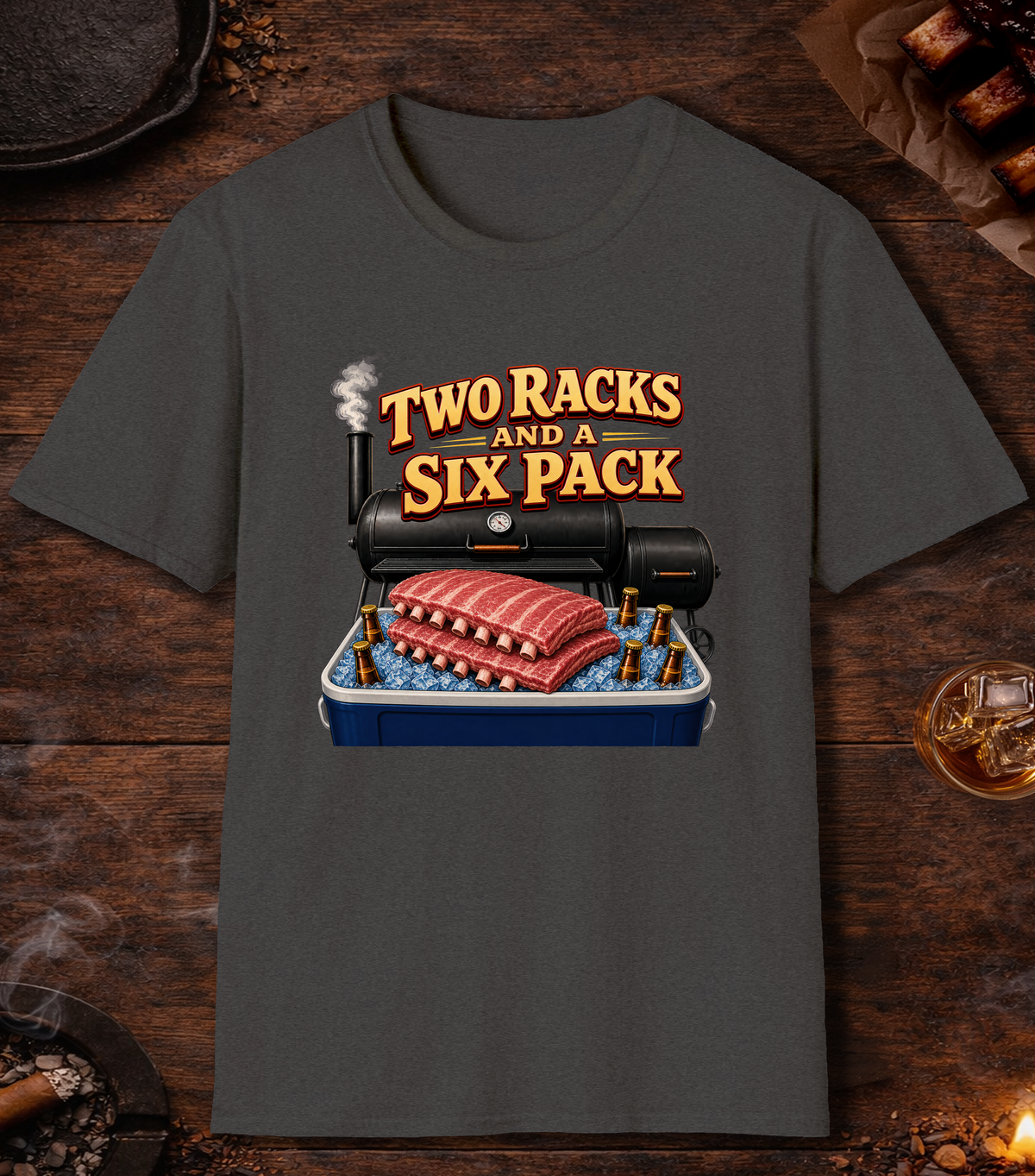 Two Racks - Dark Heather