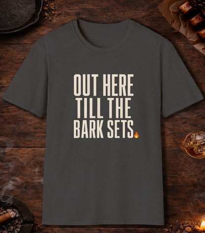 Till the Bark Sets T-Shirt - Dark Heather