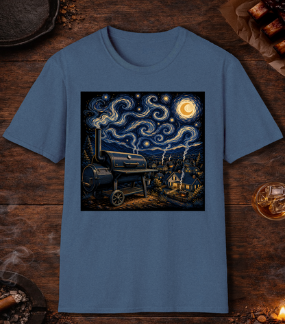 Smokey Night T-Shirt - Heather Indigo