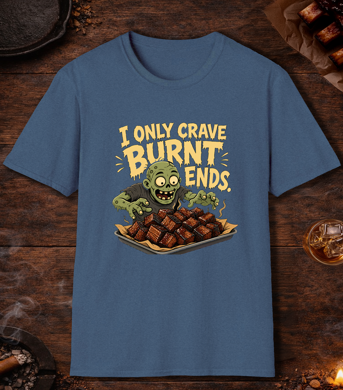 Crave Burnt Ends - Heather Indigo