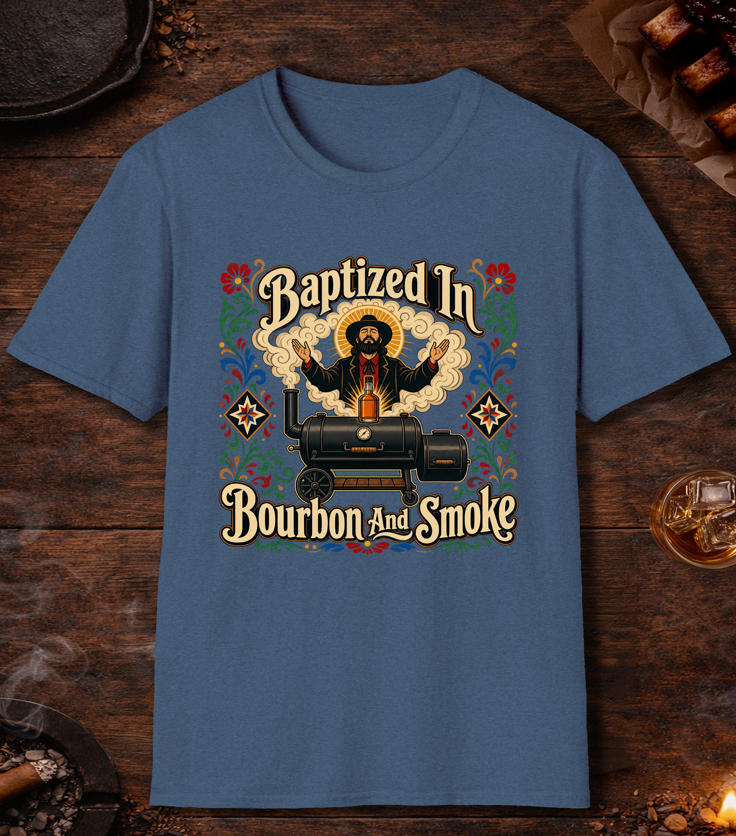 Baptized In Bourbon And Smoke - Heather Indigo