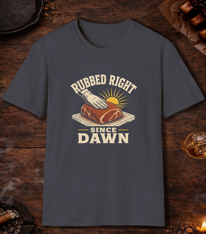 Rubbed Right - Heather Navy
