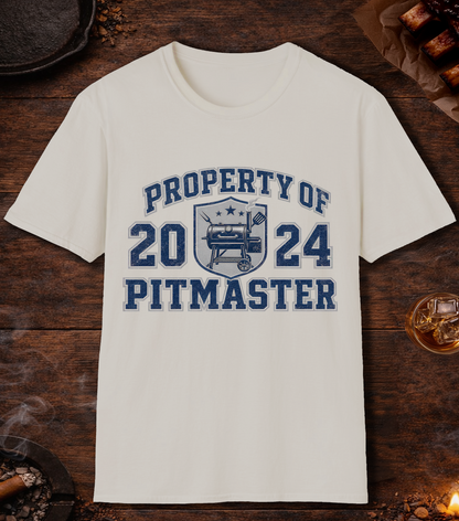 Property of Pitmaster T-Shirt - Ice Grey