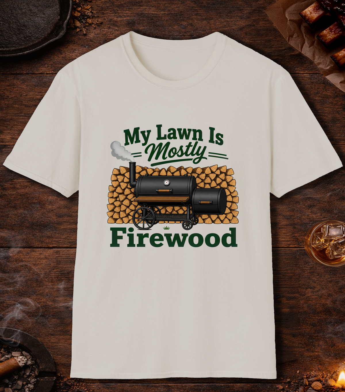 Lawn Mostly Firewood - Ice Grey