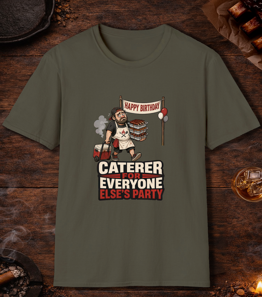 Everyone Else's Caterer T-Shirt - Military Green