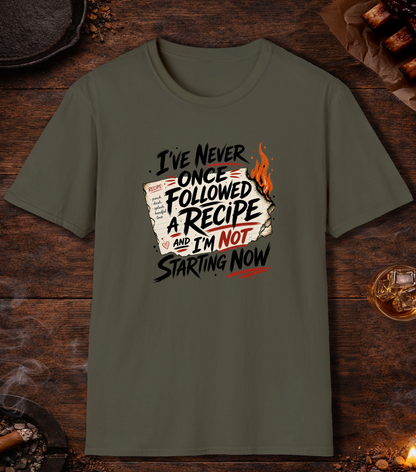Never Followed Recipes - Military Green