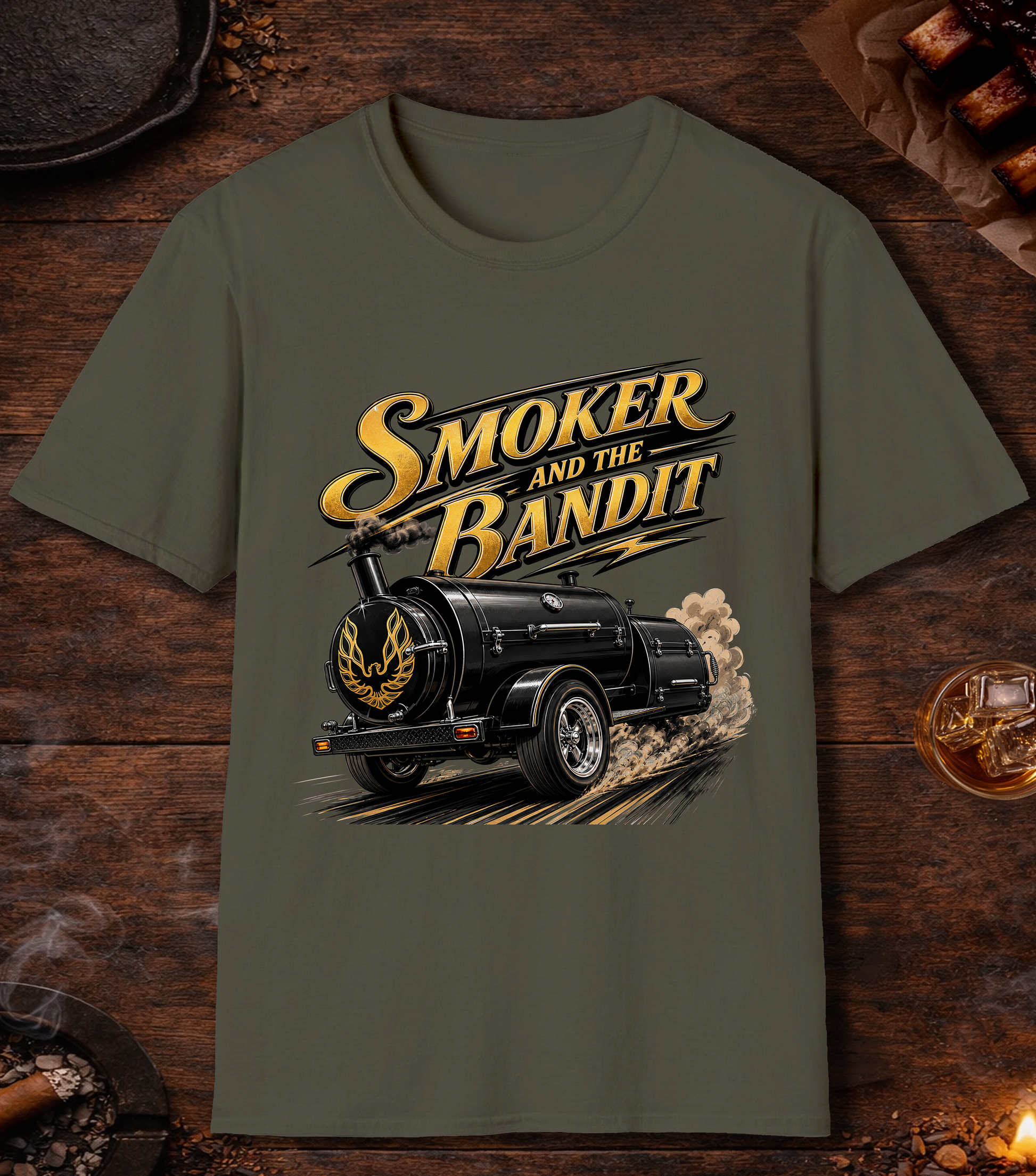 Smoker And The Bandit - Military Green