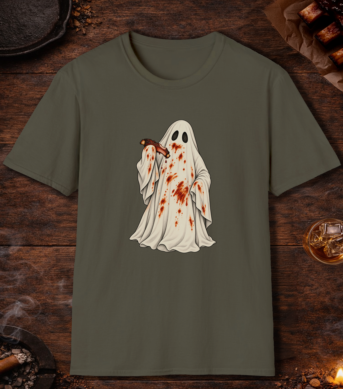 Ghost Sauced - Military Green