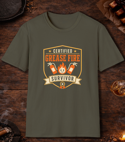 Grease Fire Survivor - Military Green