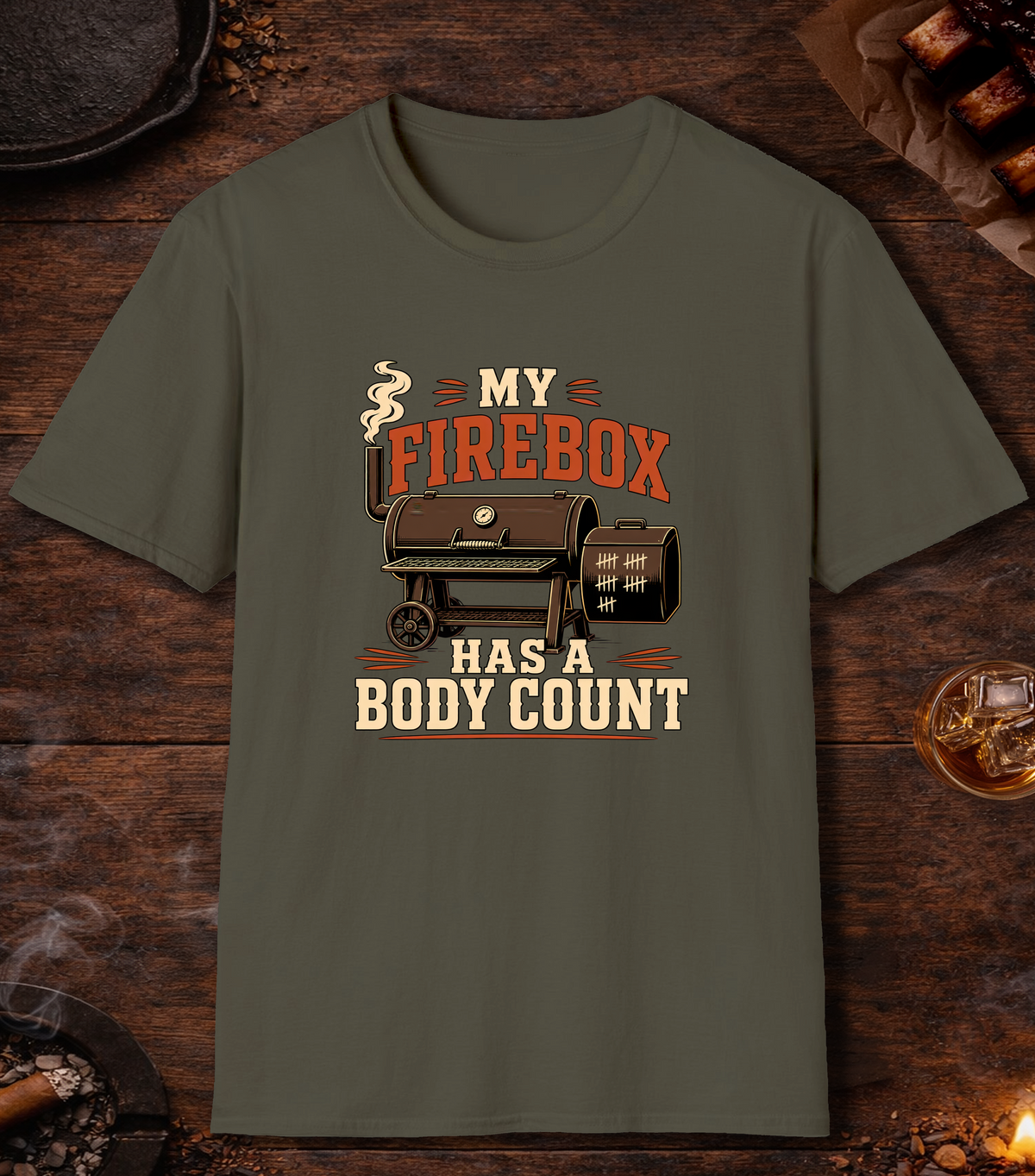 Firebox Body Count - Military Green