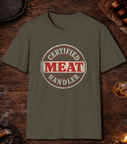 Meat Handler T-Shirt - Military Green