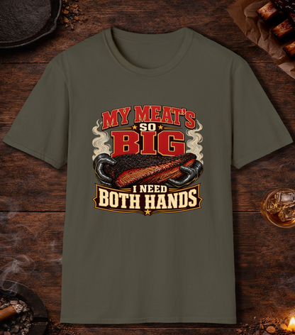 Meats So Big T-Shirt - Military Green