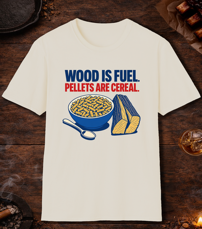 Pellets Are Cereal T-Shirt - Natural
