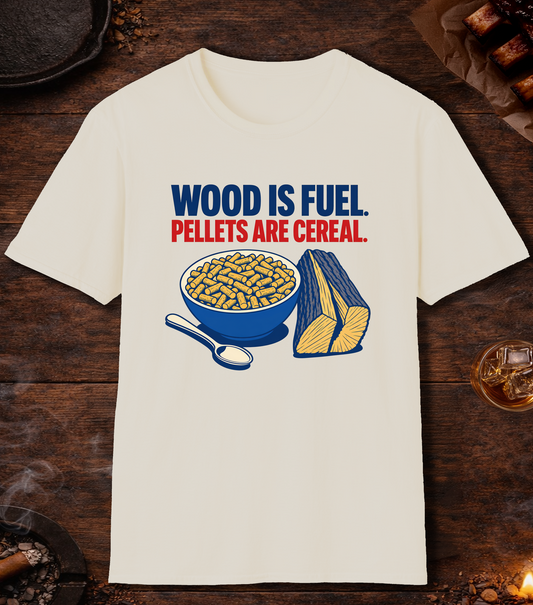 Pellets Are Cereal T-Shirt - Natural