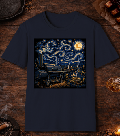 Smokey Night T-Shirt - Navy