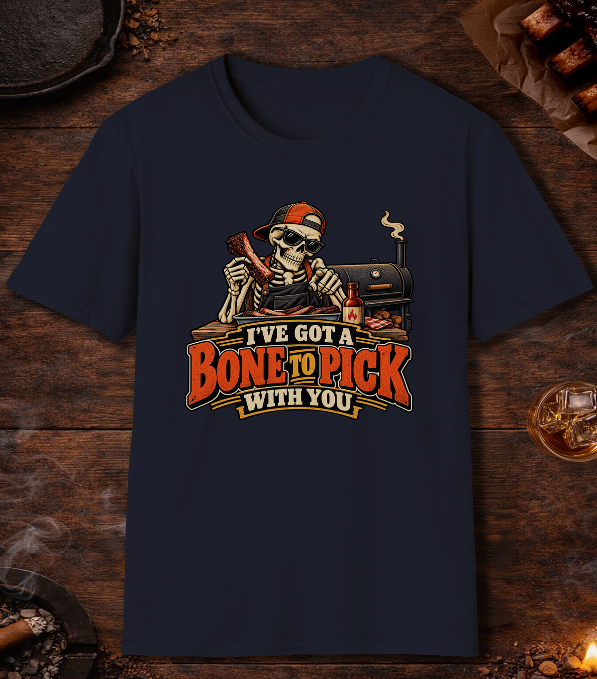 Bone Pick - Navy