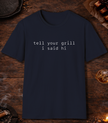 Grill Hi T-Shirt - Navy