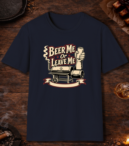 Beer Me Or Leave Me - Navy