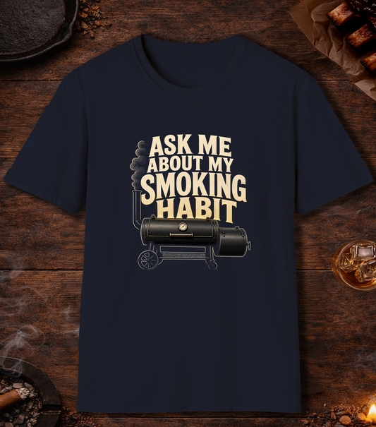Ask Me About My Smoking Habit - Navy