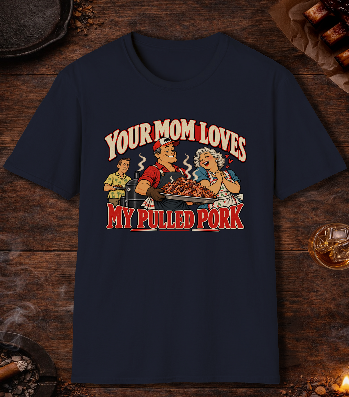 Your Mom T-Shirt - Navy