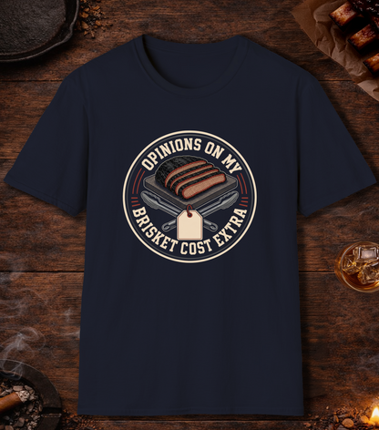 Opinions Cost Extra T-Shirt - Navy