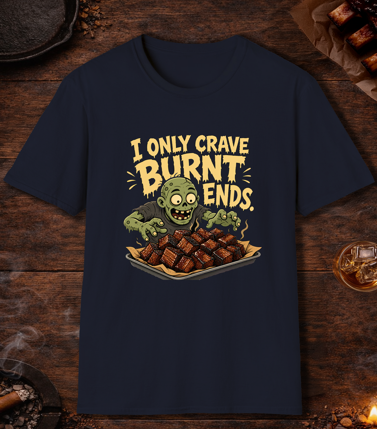 Crave Burnt Ends - Navy