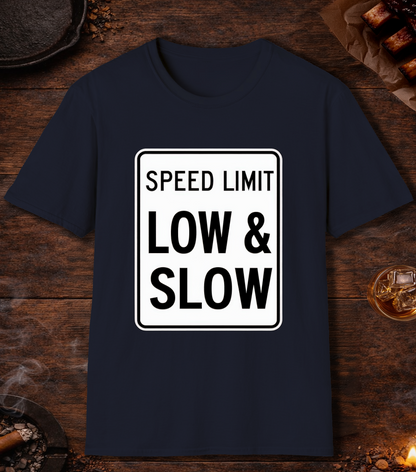 Speed Limit Low Slow T-Shirt - Navy