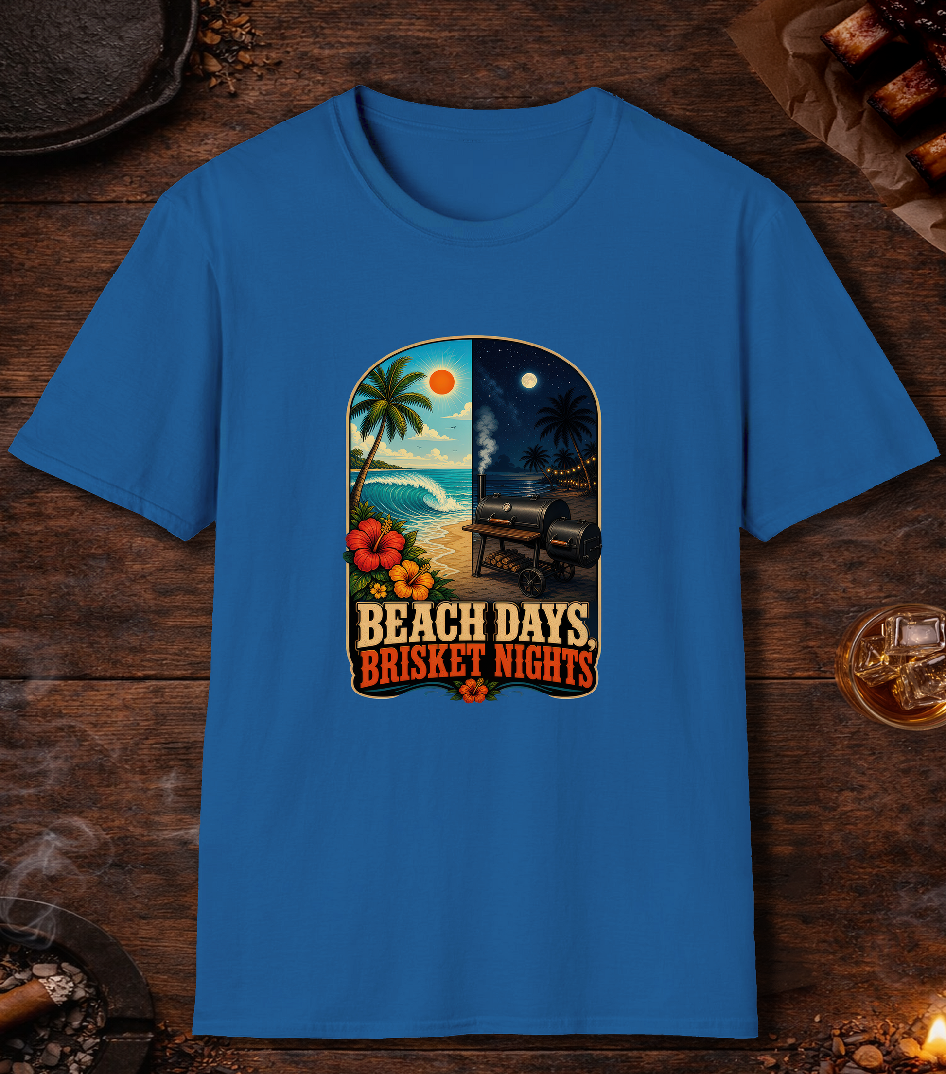 Beach Days T-Shirt - Royal