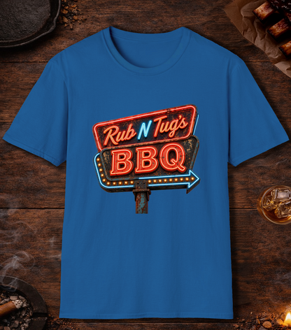 Rub N Tugs BBQ T-Shirt - Royal