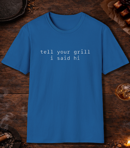 Grill Hi T-Shirt - Royal