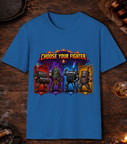 Choose Your Fighter T-Shirt - Royal