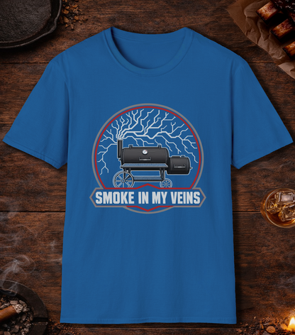 Smoke in My Veins T-Shirt - Royal