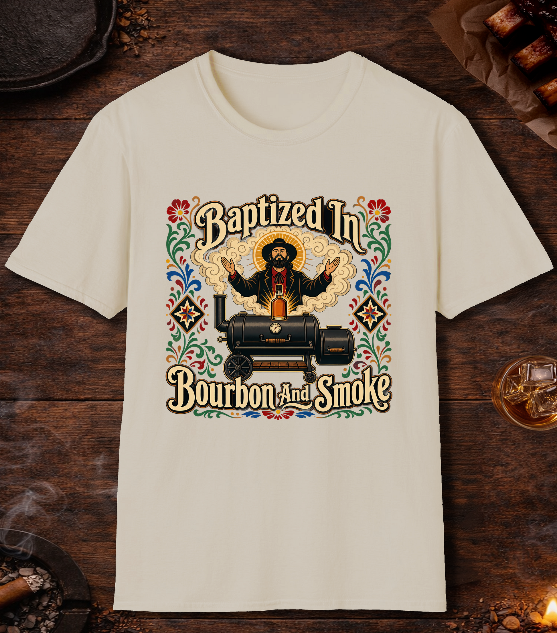 Baptized In Bourbon And Smoke - Sand