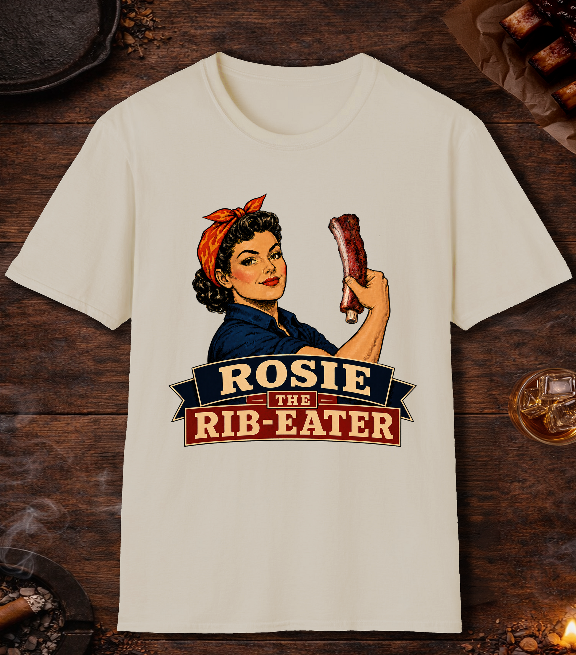 Rosie The Rib-Eater - Sand